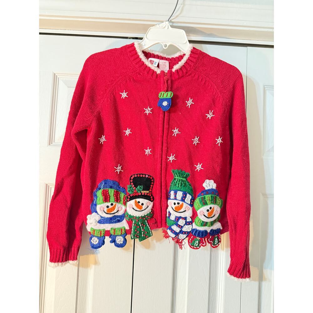 UR IT Girls Size 6x Christmas Sweater